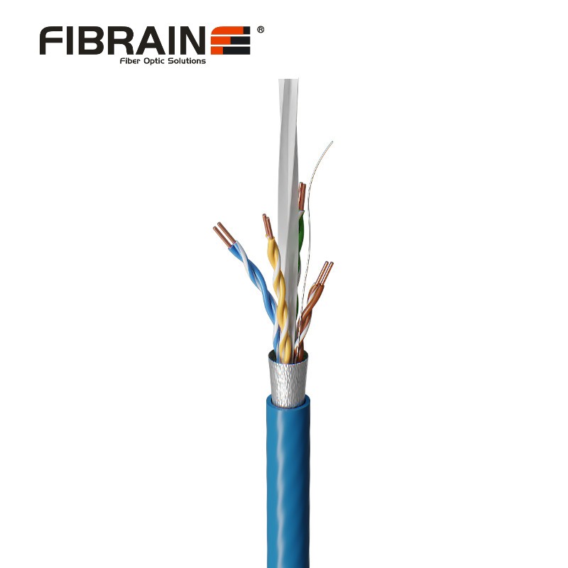 Cable F / UTP Categoría 6 - bobina de 500m (LSZH)