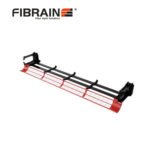 Organizador Horizontal 1U para Distribuidores de Alta Densidad