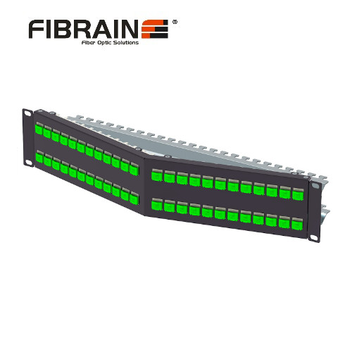 Patch Panel Vacío 2UR - Angulado