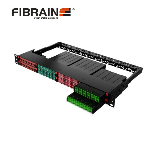 Distribuidor Óptico Vacío 1UR - Alta Densidad (para casetes)