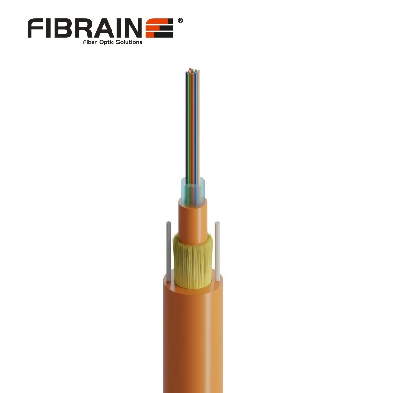 Cable de fibra óptica dieléctrico G652D 024 fibras PBTP