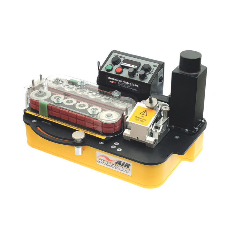 Maquina de Soplado de Fibra Óptica