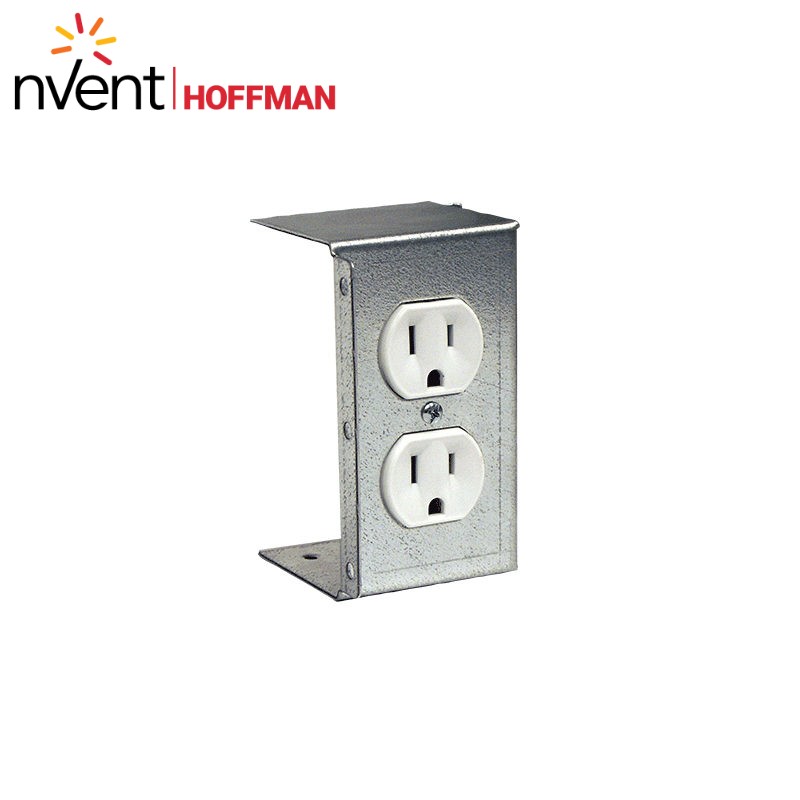 Kit de tomacorriente dúplex 15 Amp para Gabinetes L-Box y D-Box